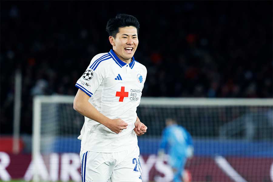 コペンハーゲンの鈴木淳之介【写真：なかしまだいすけ/アフロ】