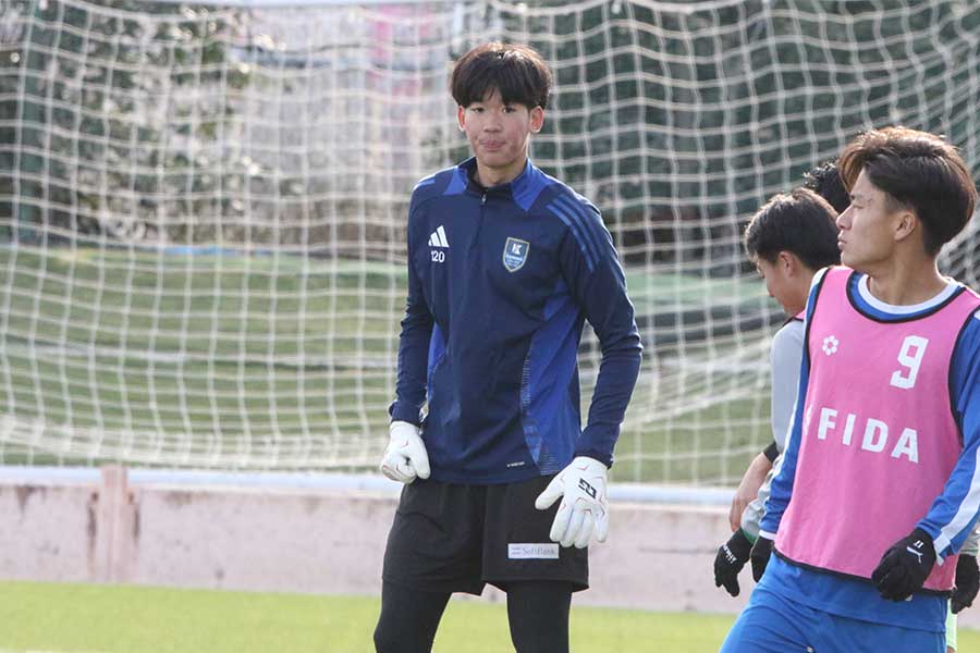 鹿島学園のプムラピー・スリブンヤコ【写真：安藤隆人】