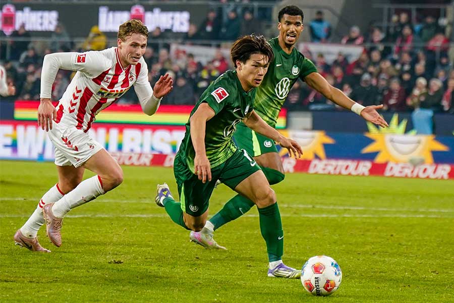 ヴォルフスブルクの塩貝健人【写真：アフロ】