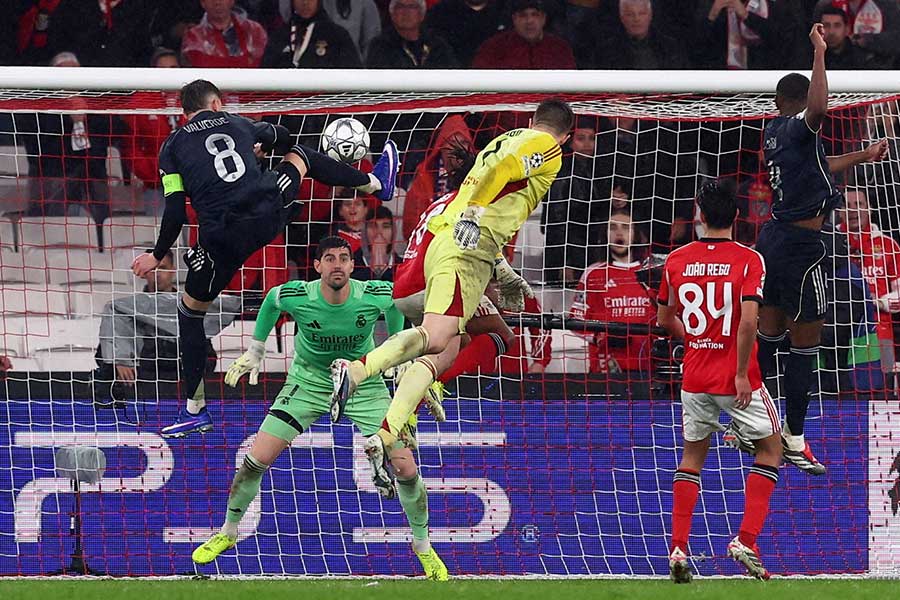 レアルはCLプレーオフでベンフィカと再戦【写真：ロイター】