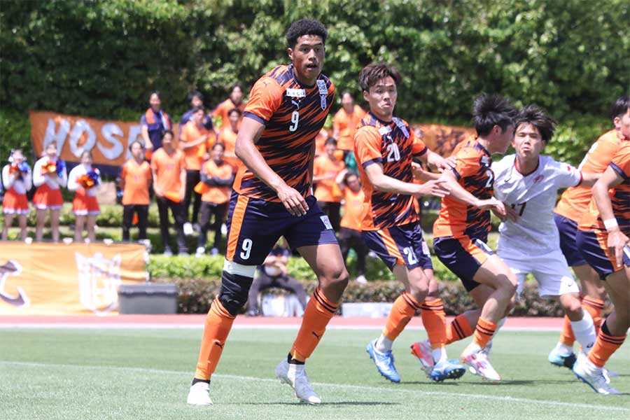 法政大学の相澤デイビッド【写真：安藤隆人】