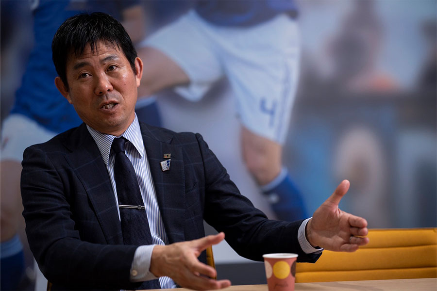 スタメンの総取っ替えについて可能性を話した【写真：藤岡雅樹】