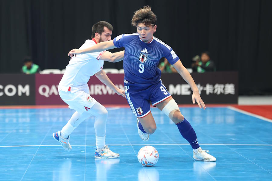 タジキスタンに3-0で勝利【写真：河合拓】