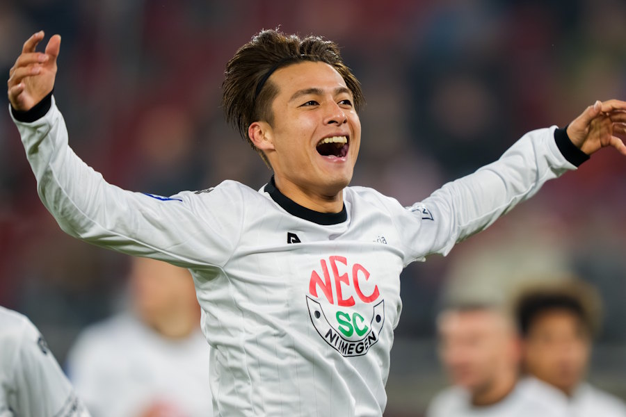 NECナイメヘンの佐野航大【写真：Pro Shots/アフロ】