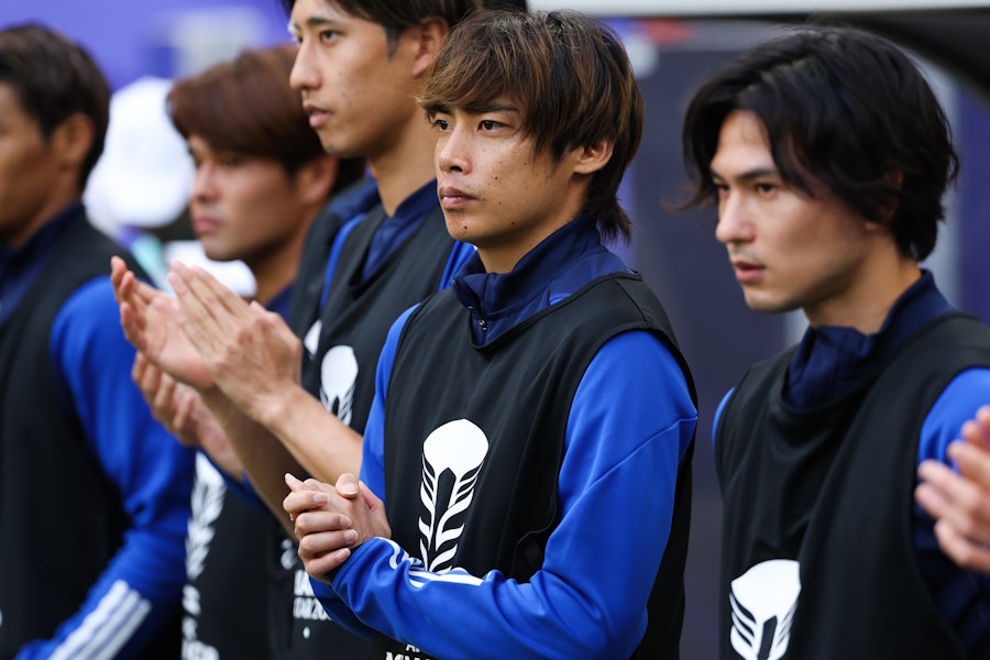 離脱の決まった伊東純也【写真：Getty Images】