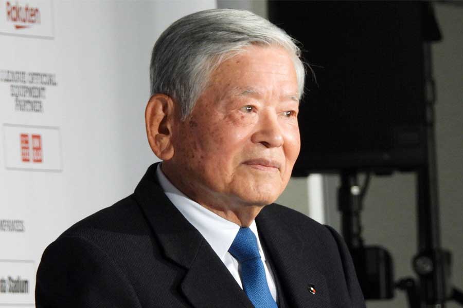 川淵三郎氏がJリーグ開幕イベントに登壇【写真:FOOTBALL ZONE編集部】