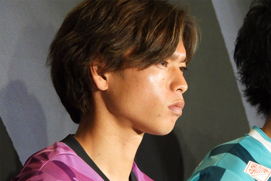 京都の福田心之助【写真:FOOTBALL ZONE編集部】