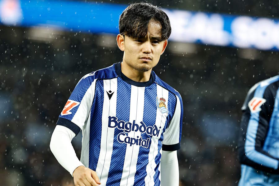 レアル・ソシエダの久保建英【写真：ムツ・カワモリ/アフロ】