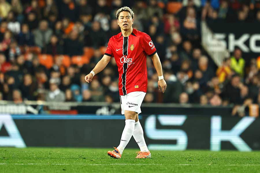 マジョルカの浅野拓磨が負傷【写真：ムツ・カワモリ/アフロ】