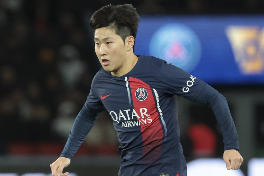 PSGでプレーする韓国代表のイ・ガンイン【写真：Getty Images】
