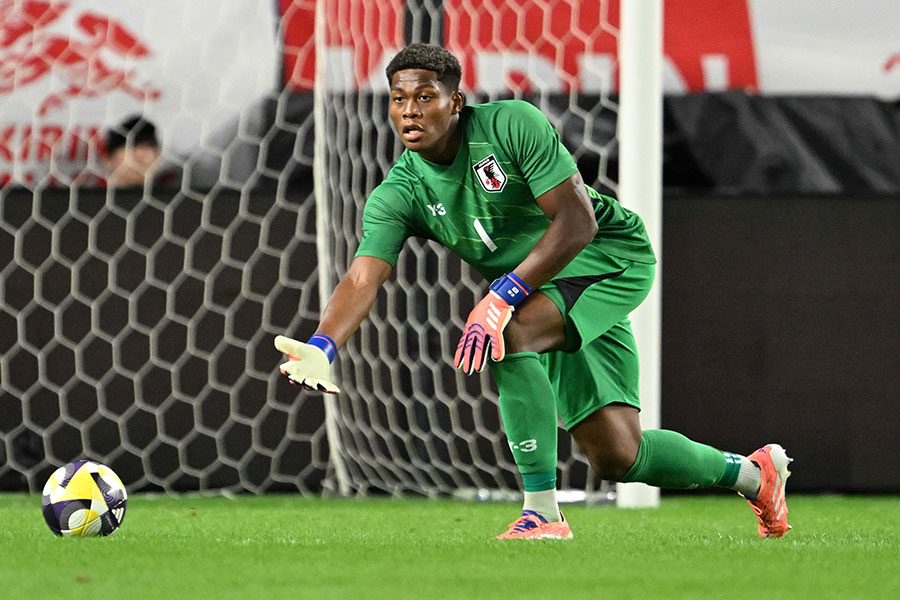 鈴木彩艶が負傷から復帰【写真:徳原隆元】