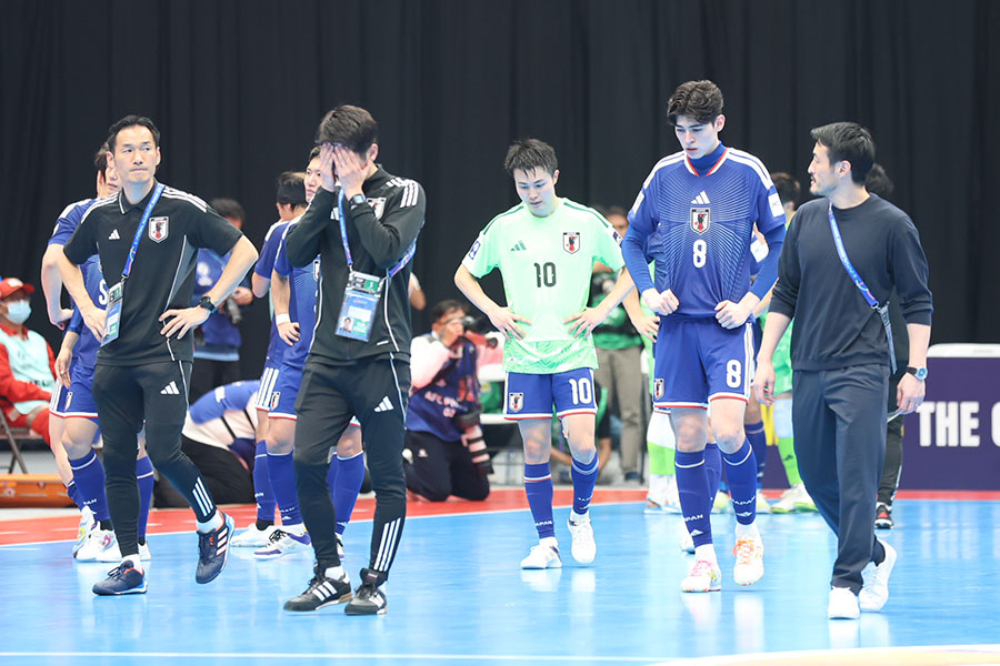 フットサル日本代表はインドネシアに敗戦【写真：河合拓】