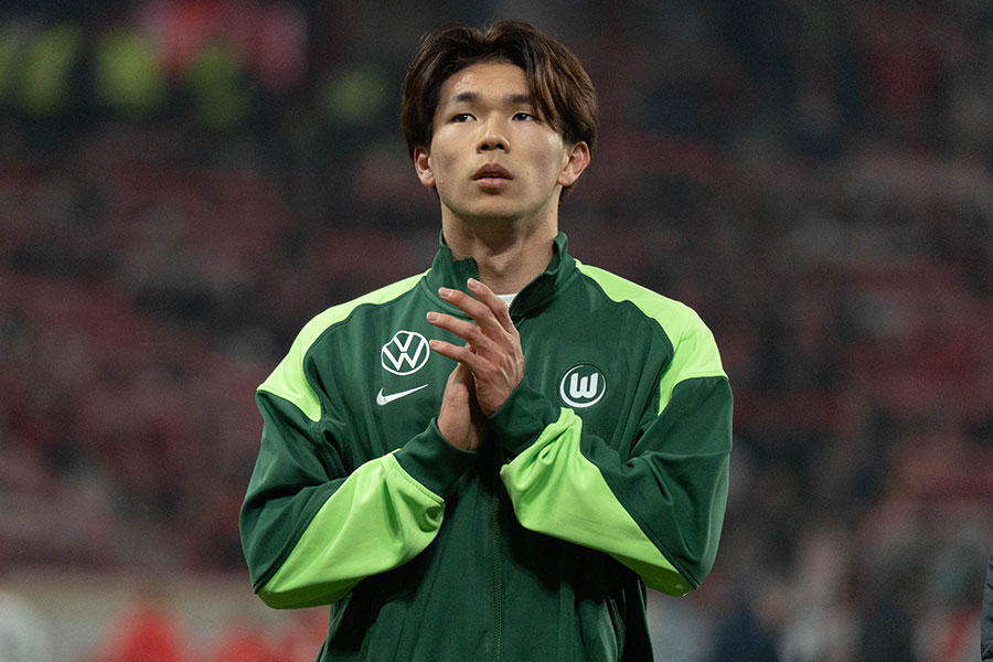 ヴォルフスブルクに移籍をした塩貝健人【写真：菅原敬太】