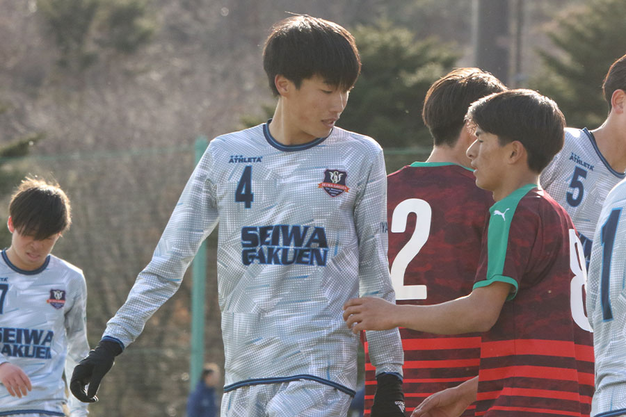 聖和学園の4番を新たに背負う竹内成一郎【写真：安藤隆人】