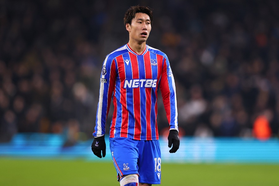 クリスタル・パレスの鎌田大地【写真：REX/アフロ】