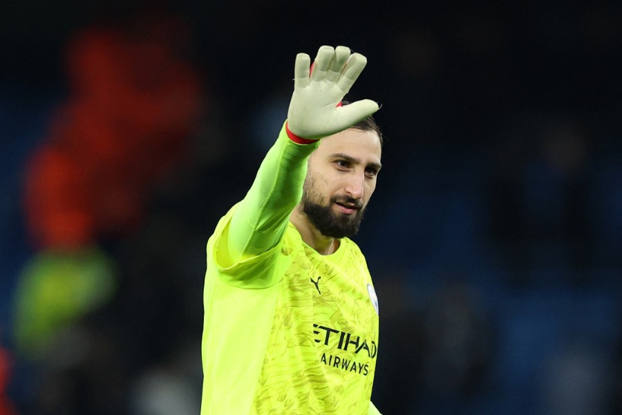 マンチェスター・シティのジャンルイジ・ドンナルンマ【写真：ロイター】