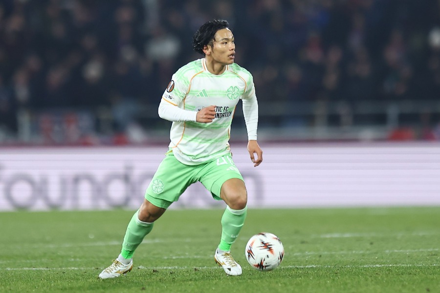 セルティック・旗手怜央【写真：REX/アフロ】