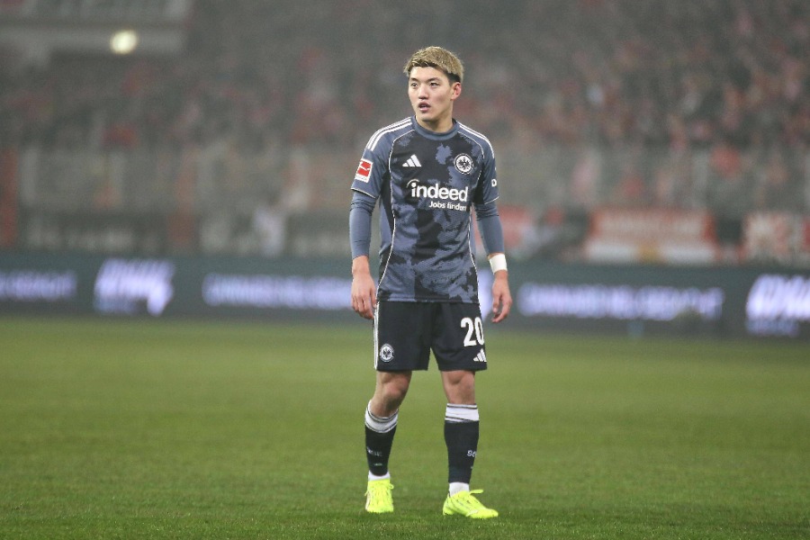 フランクフルト・堂安律【写真：アフロ】