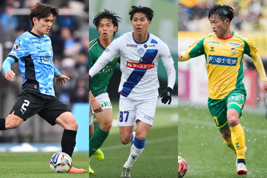 （左から）松長根悠仁、姫野誠、五木田季晋、姫野誠【写真：アフロ】