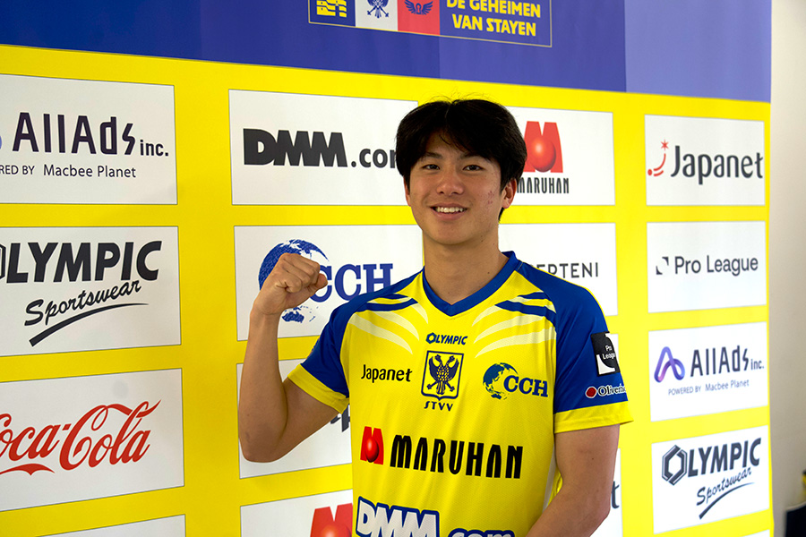 シント＝トロイデンに加入した新川志音【写真：©STVV】