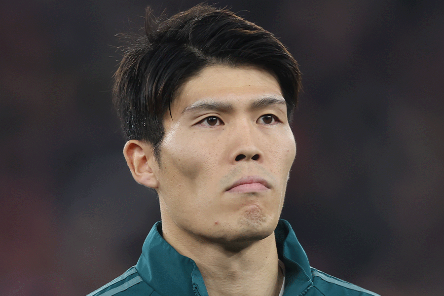 直近のウェストハム戦でベンチ外となった冨安健洋【写真：Getty Images】