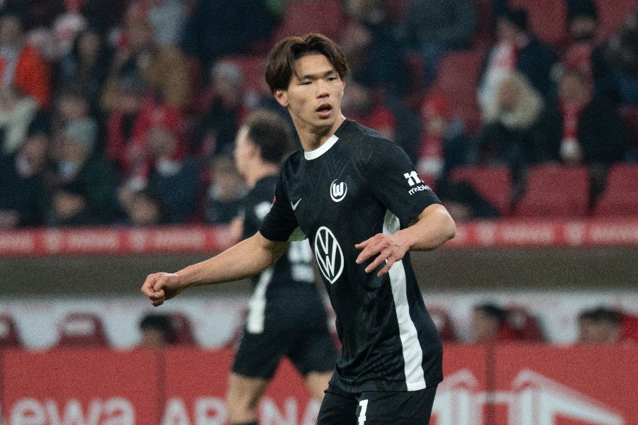 ヴォルフスブルクの塩貝健人【写真：菅原敬太】