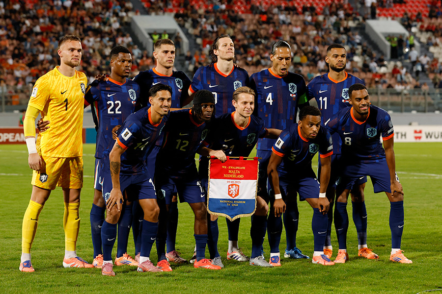 ベースキャンプ地が決まったオランダ代表【写真：ロイター/アフロ】