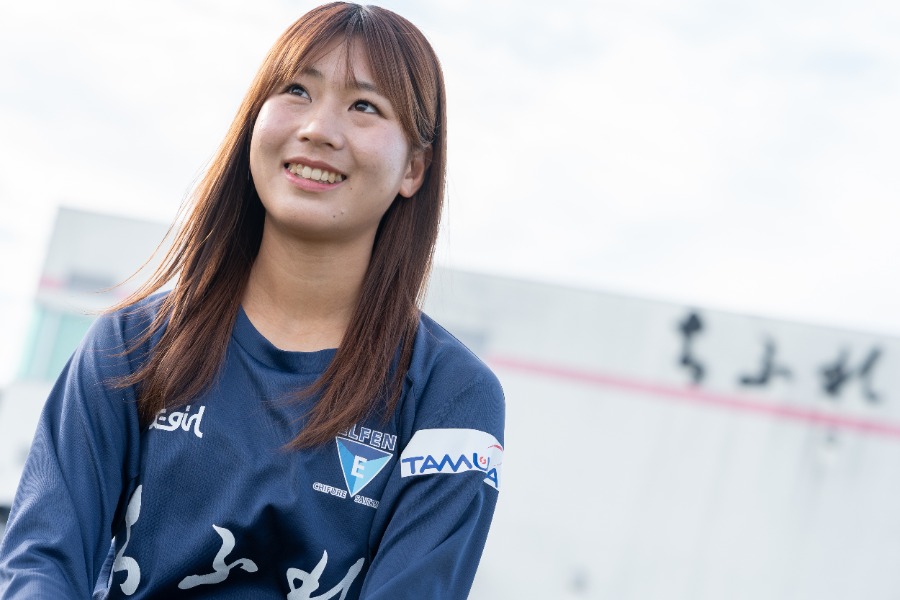 高校3年時には、なでしこリーグ2部とWEリーグの舞台で活躍【写真：増田美咲】