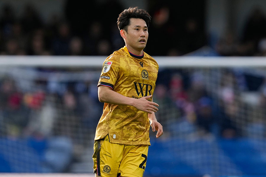 森下龍矢のアシストシーンに注目【写真：REX/アフロ】