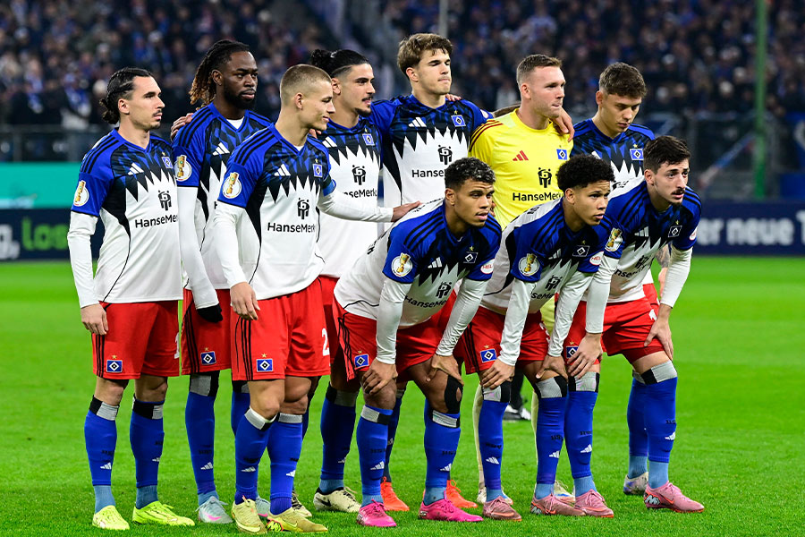 ハンブルガーのサポーターが圧巻コレオで後押しした