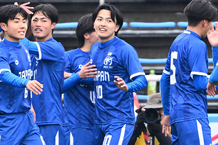 高校選抜で10番を背負った宮本周征【写真：徳原隆元】