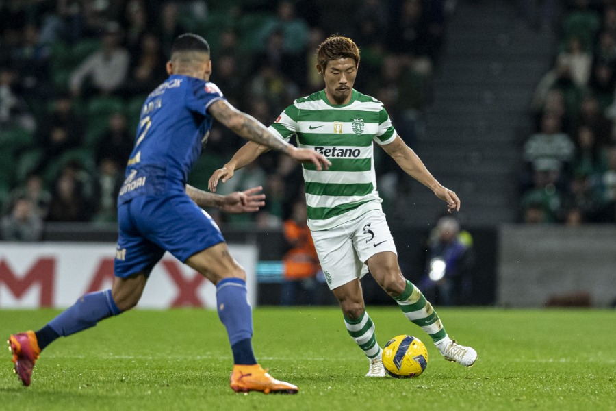 スポルティング・守田英正【写真：ZUMA Press/アフロ】