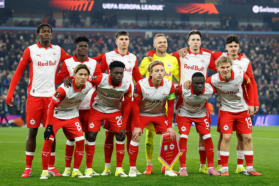 北野颯太が所属するザルツブルクが監督を解任【写真：ロイター/アフロ】