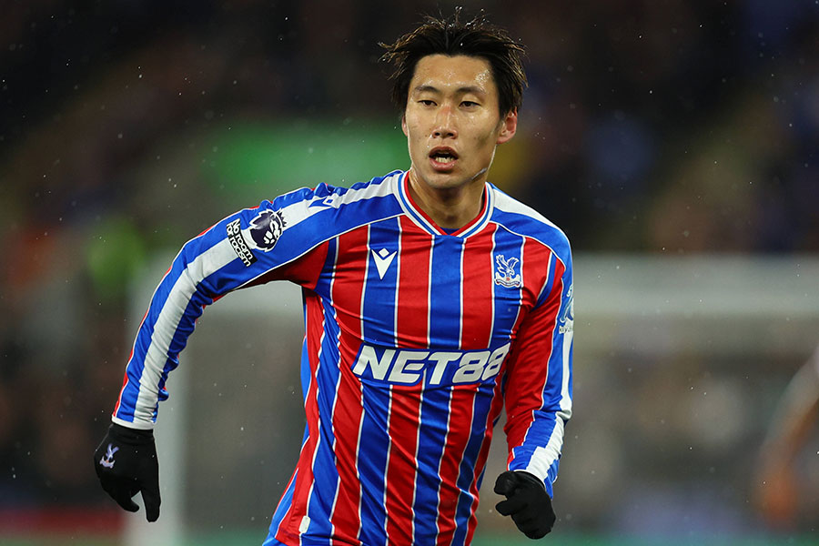 クリスタル・パレスの鎌田大地【写真：アフロ】