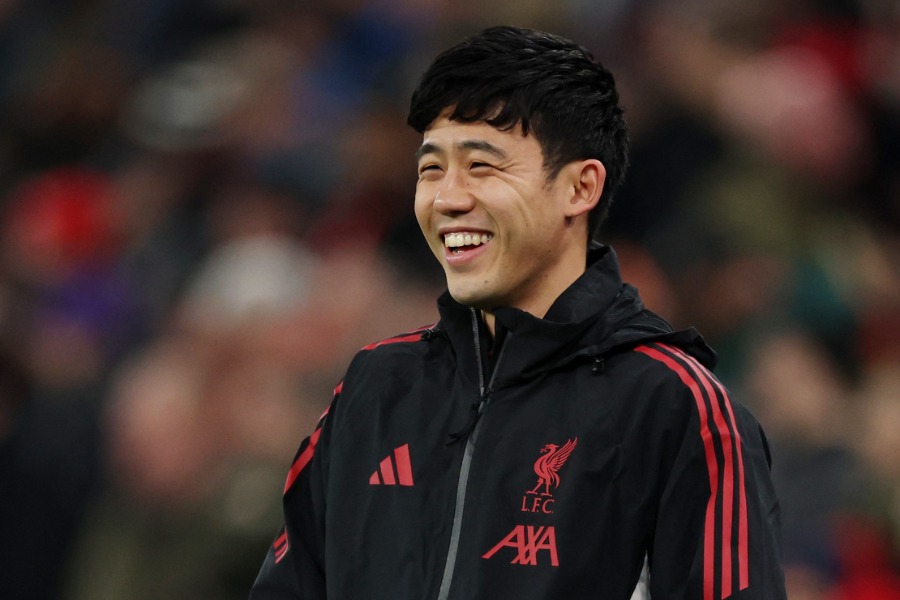 リバプールの遠藤航【写真:ロイター】