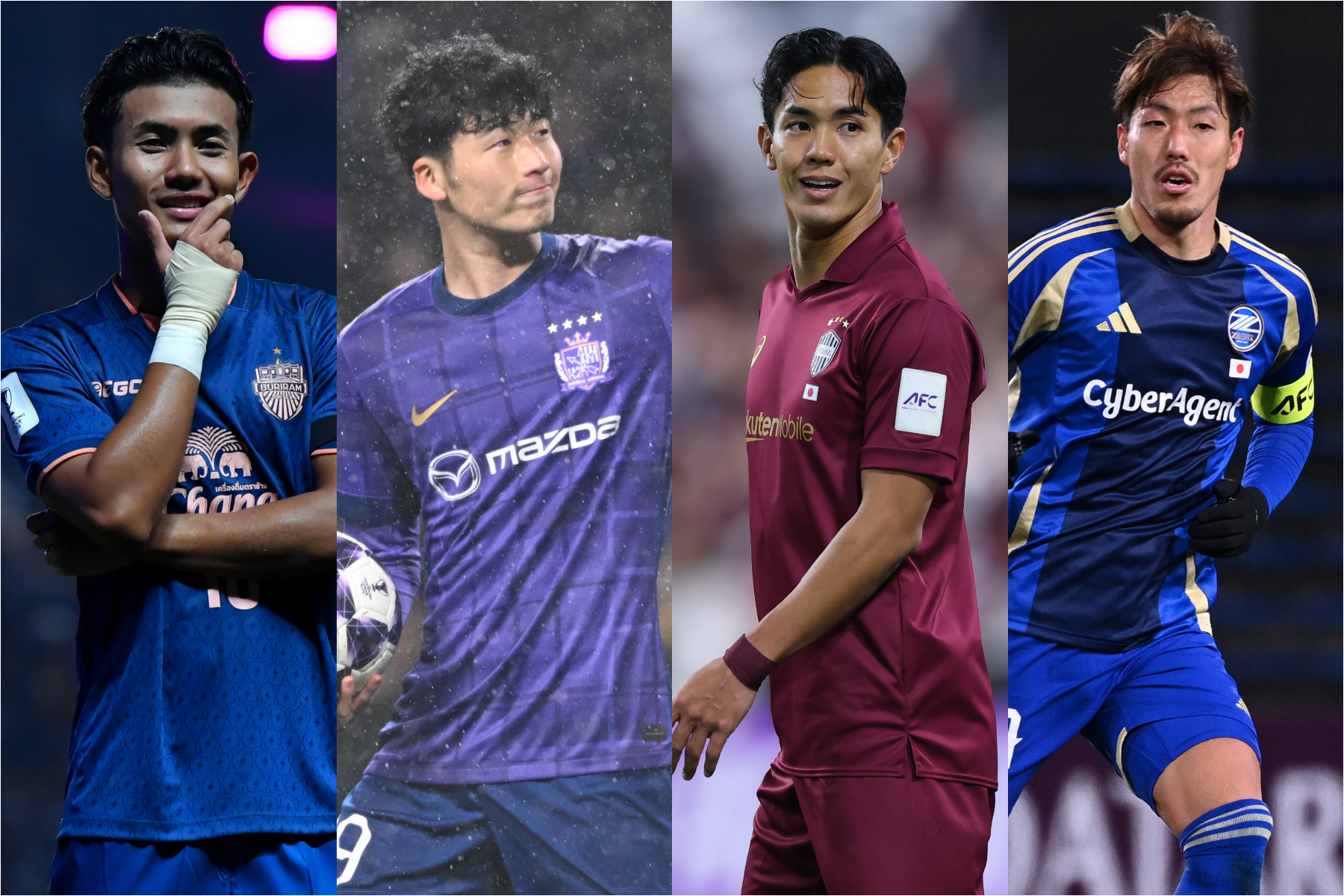 Jリーグの3チームが上位に並んだ【写真：(C) AFC】