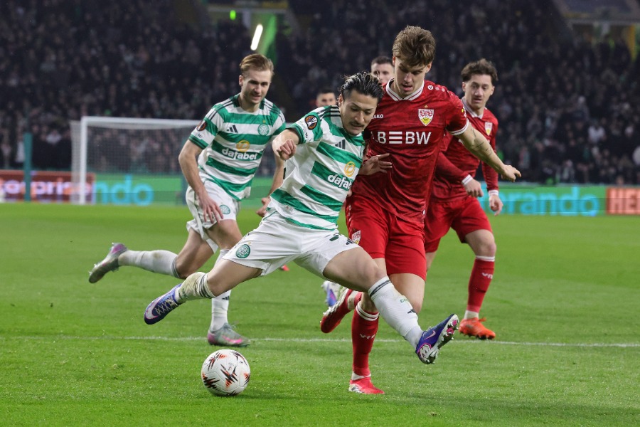 昨季公式戦33ゴールを挙げたスコットランド1部セルティックFW前田大然【PA Images/アフロ】