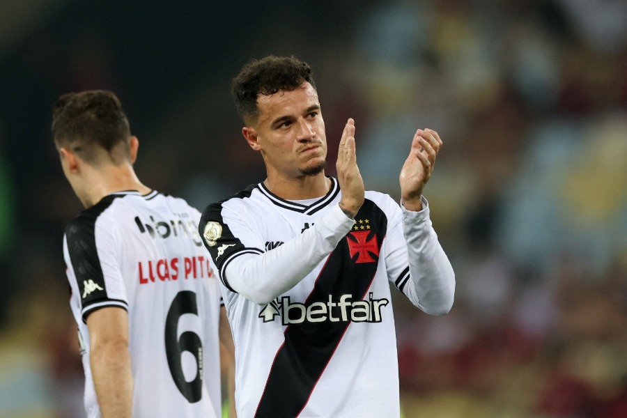 ヴァスコ・ダ・ガマのフィリペ・コウチーニョ【写真:ロイター/アフロ】