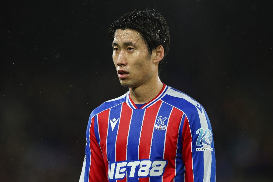 クリスタル・パレスの鎌田大地【写真：アフロ】