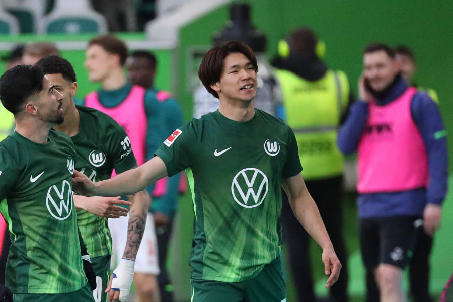 ヴォルフスブルクの塩貝健人【写真：アフロ】