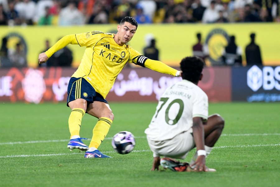 2ゴールで勝利に貢献したロナウド【写真：ロイター/アフロ】