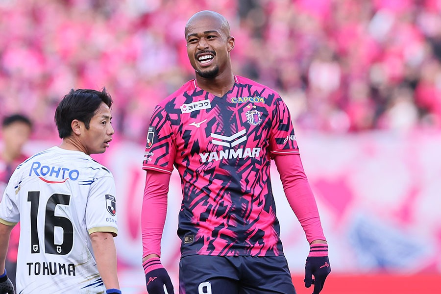 広島戦でゴールを決めた櫻川ソロモン【写真:柳瀬心祐】