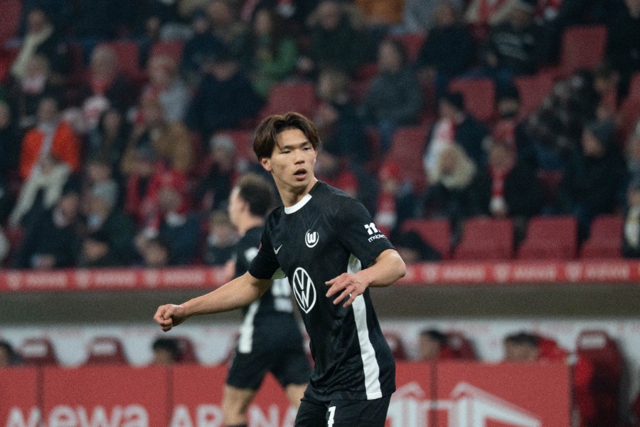 ヴォルフスブルクの塩貝健人【写真：菅原敬太】