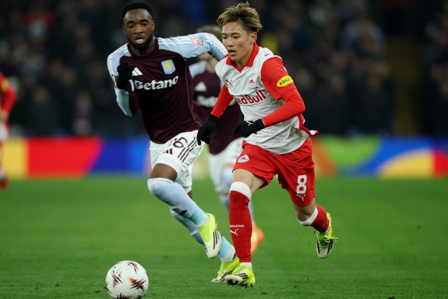 ザルツブルクの北野颯太【写真：ロイター】