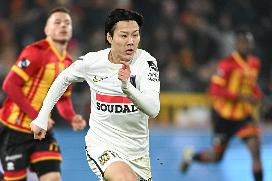 ウェステルローの坂本一彩【写真：Belga Image/アフロ】