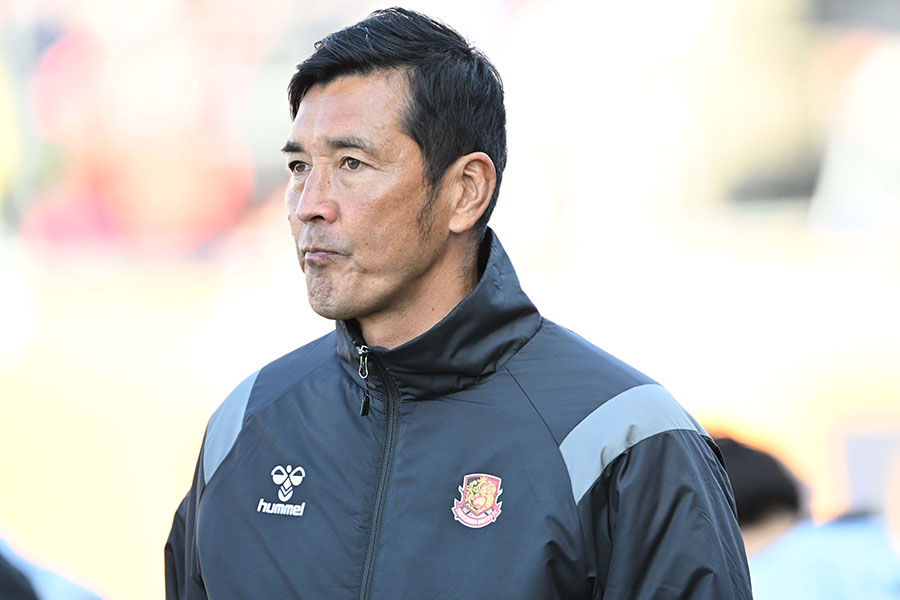 福島の寺田周平監督【写真：徳原隆元】