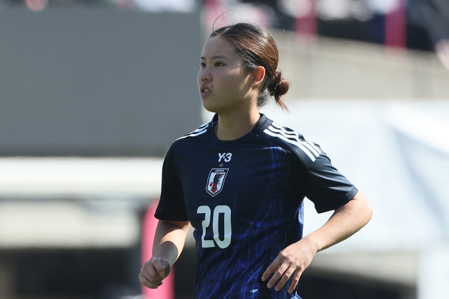 なでしこの松窪真心【写真：柳瀬心祐】