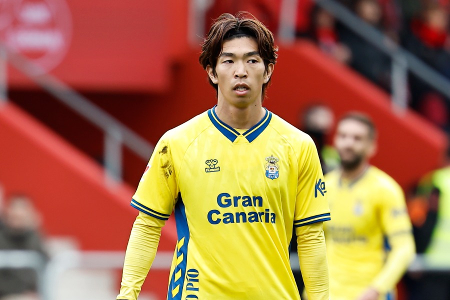 ラス・パルマスの宮代大聖【写真：ムツ・カワモリ/アフロ】