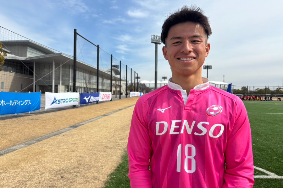 新潟医療福祉大の杉野太一【写真：安藤隆人】