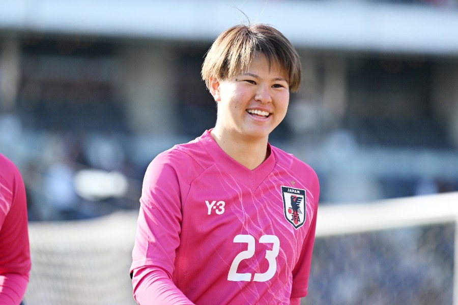 フル代表でリベンジを誓ったなでしこジャパンGK大熊茜【写真：松尾/アフロスポーツ】